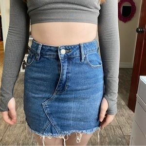 Blue Jean skirt size 23’